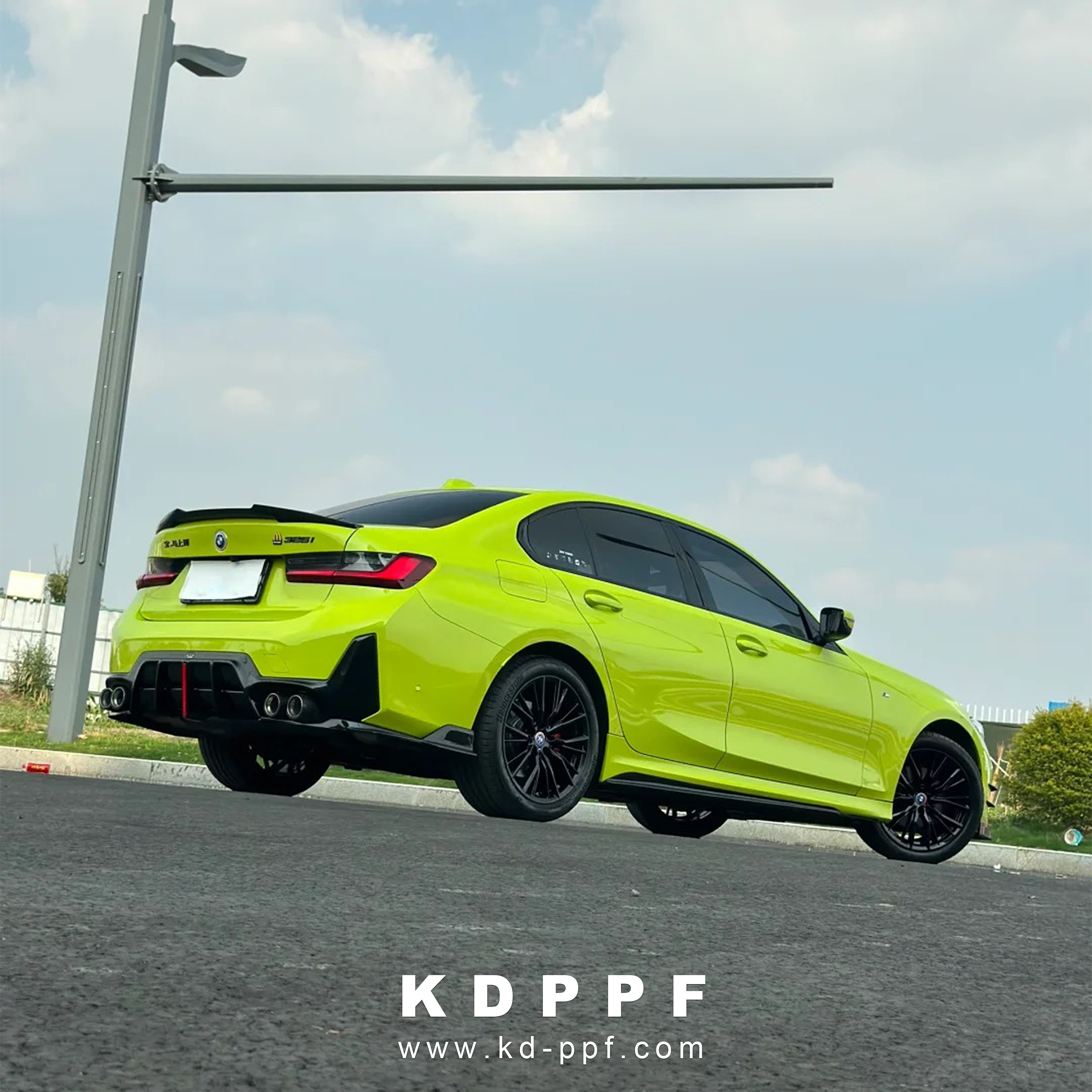 Self-Healing Color Paint Protection Film Sunbeam Yellow Anti Scratch TPU PPF 10-Year Warranty Car Wraps