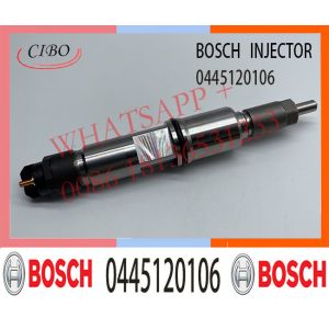 China 0445120106 Diesel Common Rail Fuel Injector 0445120310 D5010222526 For Dongfeng on sale