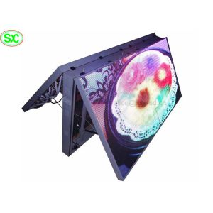 Waterproof Double Side Advertising LED Screens P6 Indoor With 14 Bits Grey Scale