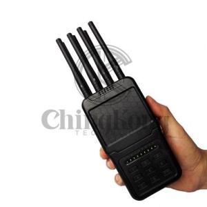 Cheap Handheld Wireless Signal Jammer Easily Carry With ABS Shell And Nylon Cover for sale
