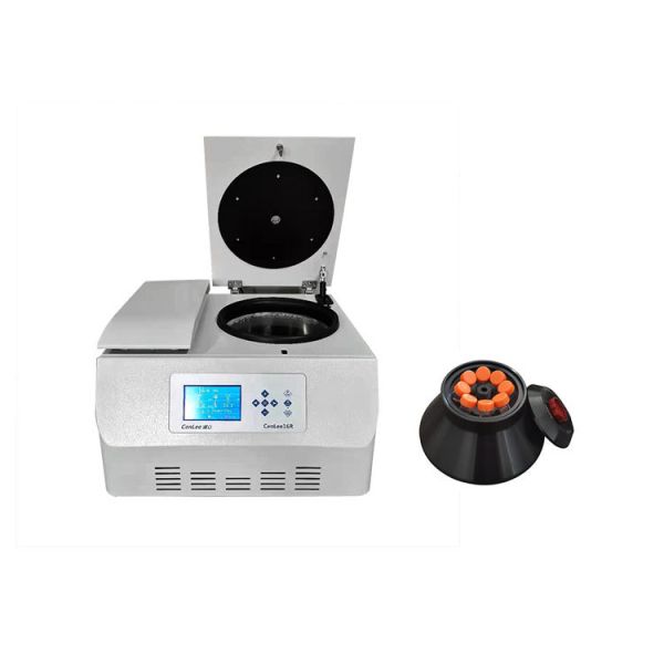 Quality High-speed Benchtop Refrigerated Centrifuge with 6x50ml Rotor Capacity Angle Rotor and Precision Temperature Control wholesale