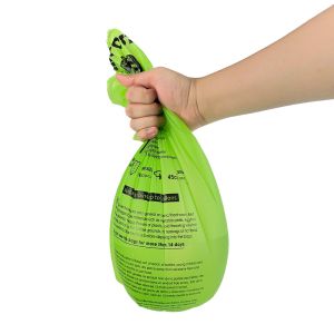 Compostable Flat Top Biodegradable Garbage Bags Harmless