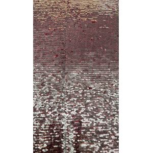 Luxury 100% Polyester Leafy Sequin Embroidery Fabric Shine Sequin Fabric