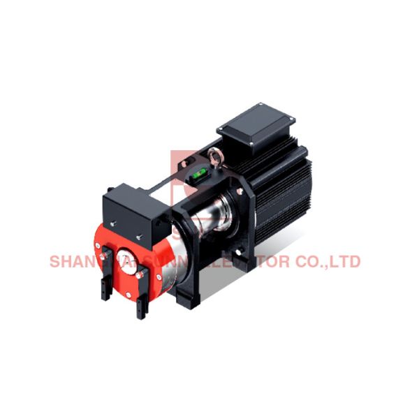 24 Poles Gearless Traction Machine DC110v Brake Vol S5-40% Working System 2x4A