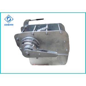 China Manual Industrial Hydraulic Winch Barge Connecting Sidewinder / Anchor on sale