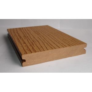 Cheap Flat Solid Plate WPC Composite Decking Easy To Install And Maintain for sale