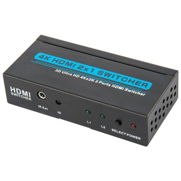 Quality 10.2Gbps 340Mhz 30HZ 4K X 2K 2x1 HDMI Switcher wholesale