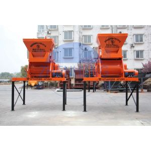 Mobile Vertical Shaft Mortar Mixer, 30s - 45s Heavy Duty JS500 Cement Mixer