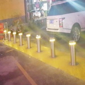 RoHS Anti Parking Bollards Thickness 20mm Parking Space 220V