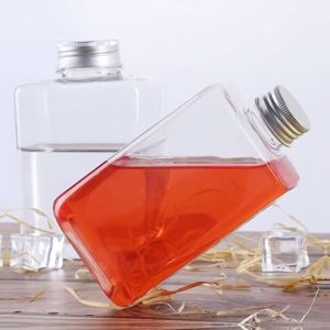 Customizable Leak Proof Plastic Beverage Bottles With Handle