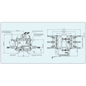 Cheap Power Distribution Air Load Break Switch , Load Break Interrupter Switch for sale