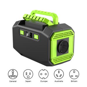 Outdoor Portable Lithium Battery Power Station 200W MPPT Controller Type