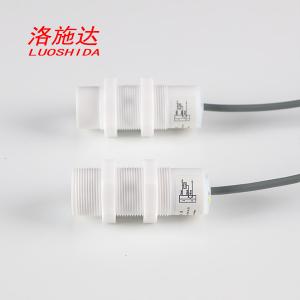 Cheap Cylindrical Capacitive Prox Sensor DC M30 PTFE Corrosion Resistant PNP NO Output for sale