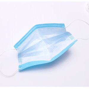 GBT32610-2016 Cleanroom Non Woven Fabric Face Mask