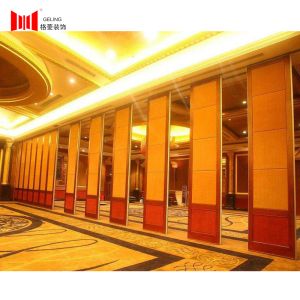 OEM ODM Acoustic Sliding Folding Partition Divider Wall For Hotel