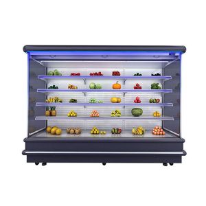 Custom Multideck Open Air Cooler Hypermarket Air Display Chiller
