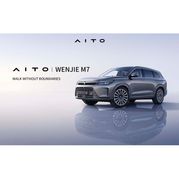 2024 AITO WenJie M7 1.5T Petrol-Electric Hybrid Cars with 40.0 kWh Battery Capacity and Maximum Speed of 190 km/h Ideal Choice