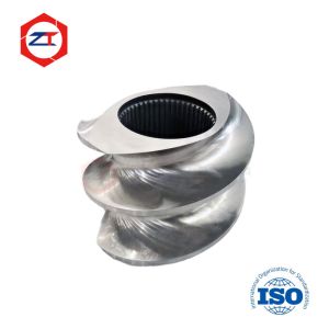 High Wear Resistance Alloy Steel Screw Element 41.1mm Diameter L/D 40/1
