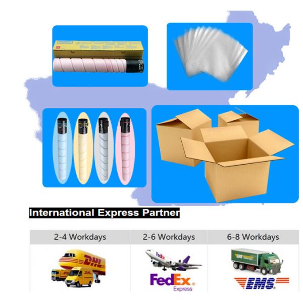 Konica Minolta TN324 Full Original Toner Set of 4 CMYK Bizhub C368 C308