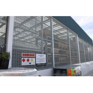 High security Wire Fence Panels Anti cut climb Powder Coated RAL 9010