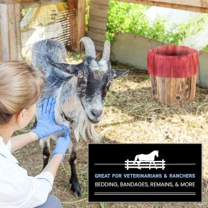 Hazardous Trash Can Liners – Medical Grade No Leak Bags - Biohazard Symbol for