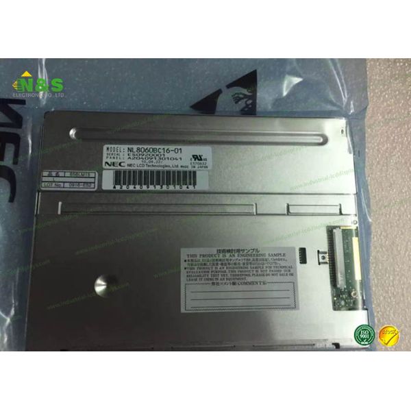 132×99 mm NL8060BC16-01 NEC LCD Panel 6.5 inch Normally White