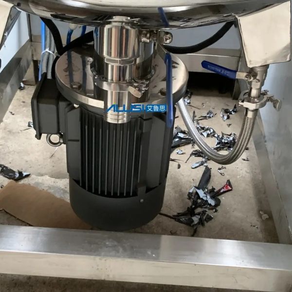 Double Jacket Body Lotion Making Machine Cream Homogenizer Mixer Cosmetic Production Equipment