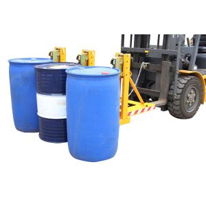 Small Measurement Drum Clamping Attachment Lift 3 Drums A Time