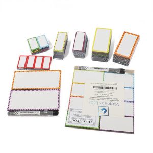 Erasable Removable Magnetic Whiteboard Stickers ODM Custom Dry Wipe Labels