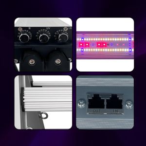 Customized Samsung LM301h Evo Chips Three Channels Dimmable 10 Bar 1100W Led