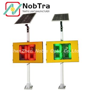 Professional Solar Radar Traffic Signal Hoop Install Ce Certification IP54