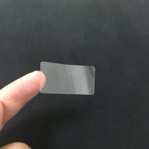 Low Tack Adhesive Self Adhesive Stickers Clear Round Labels