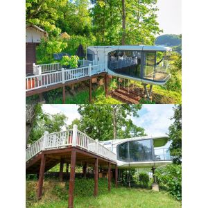 Customized Modular Capsule Home Eco Mobile Capsule House Prefabricated