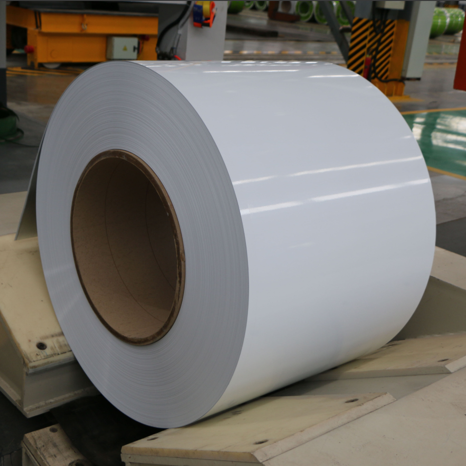 Aluminum Alloy 5052 Aluminum Coil (0.5–1.0mm, Customizable Width, White PE