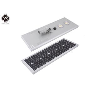 80W 150LPW All In One Solar LED Street Light Die Casting Aluminum Material