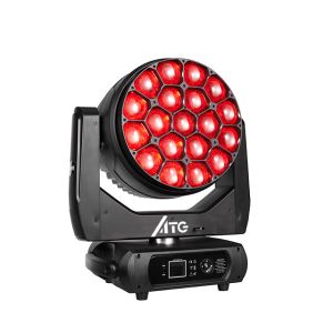 90 1000w 19x 40W 4in1 DMX 512 RGBW LED Moving Head Lights Bar with Zoom Angle 4