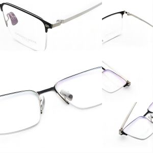 Ultra-Light Eyeglasses Frames Pure Titanium Glasses Frames Safety