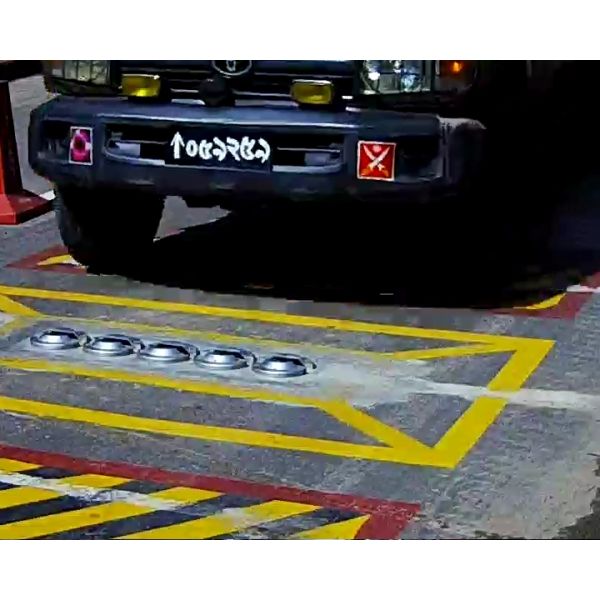 Line Scanning CCD Under Vehicle Inspection System 5000×2048 240VAC