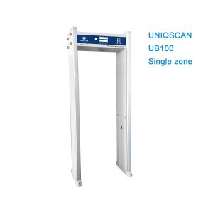 Single Zone Security Body Scanner Walk Through Gate Metal Detector Door Frame