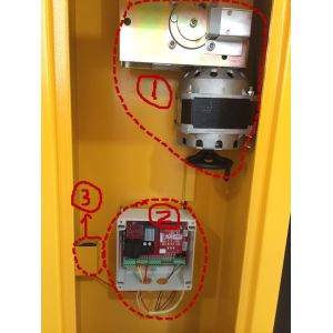 Heavy Duty Boom Barrier Gate Remote Control For Vehicle Access Control