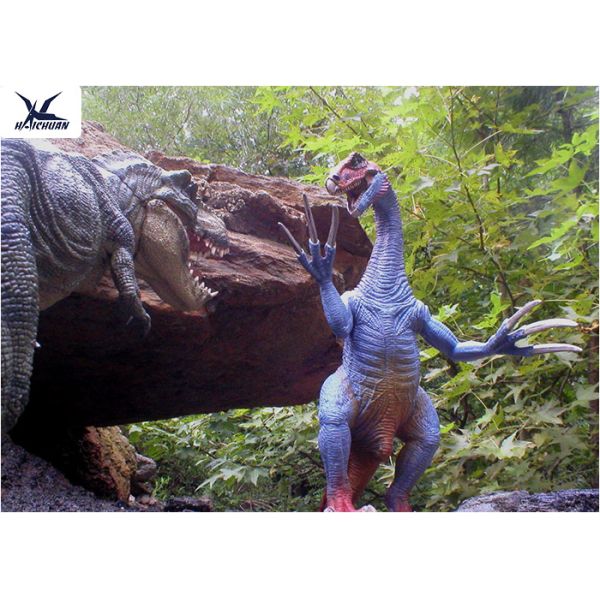 CE , RoHS Coin Operated Giant Dinosaur Model Exhibition For Dinosaur Park Display