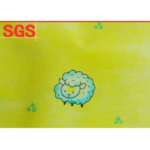 Eco Friendly PP Spunbond Nonwoven Fabric Custom Pattern Printed Recyclable