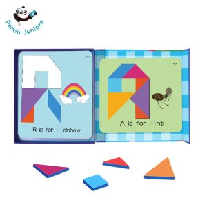 Children'S Early Education Puzzle Geometric Shape Magic Triangle Tangram