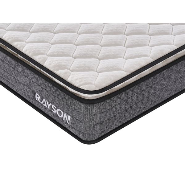 Pillow top bonnell spring mattress 10inch medium comfortable mattress online hot sale