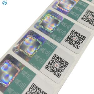 China Self Adhesive Security Labels Permanent Protection for Your Products Thermal Transfer Printing Method on sale