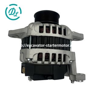 EexcavaStart Hyundai R485VS M11 Excavator Alternator 24V 90A OEM 2655838