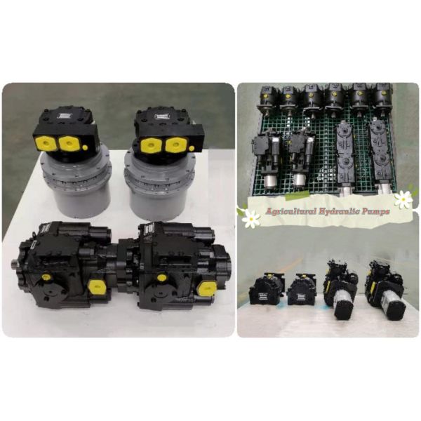 Corn harvester hydraulic piston pump customization