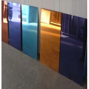 China 2mm--8mm Low E Tinted Reflective Glass for Building / Car Automobile / Curtain Wall Sun Room on sale