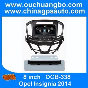 Ouchuangbo S100 Platform for 8 inch HD Auto Radio Player Opel Insignia 2014 GPS