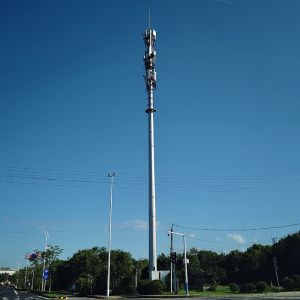 Cheap Custom Designed Telecom Poles With Wind Pressure Calculation And Steel Structure Analysis for sale